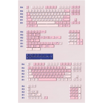 (Presale item) Let It Rot 104+52/104+17 GMK ABS Doubleshot Full Keycaps Set for Cherry MX Mechanical Gaming Keyboard